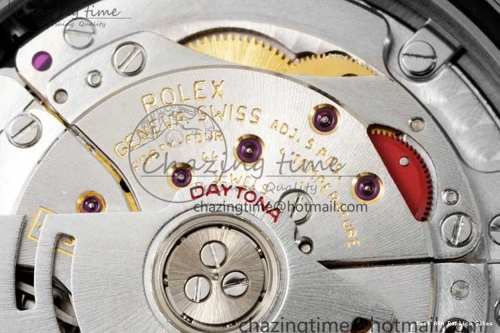 Good Copy Rolex Watches Oysterflex 116519 on 1:1 Best Edition Strap 2269 Rubber ZeroBulk SA Daytona Dial QF Meteorite 0116